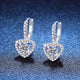 S925 Sterling Silver Moissanite Earrings High-grade