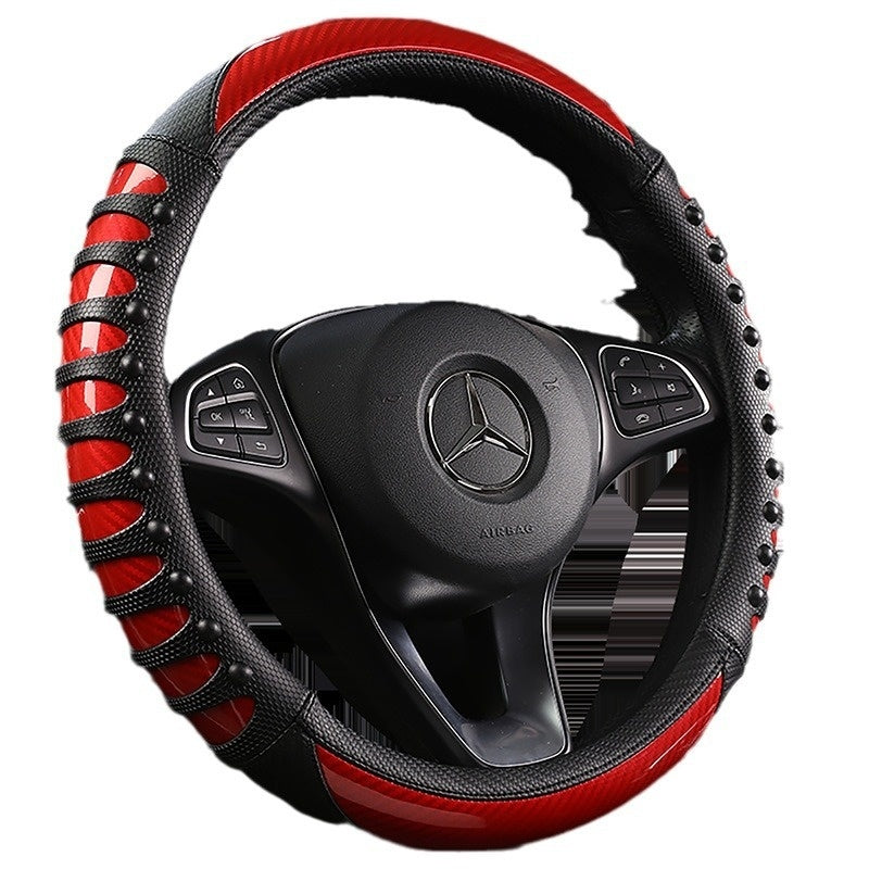 Leather Four Season  Steering Wheel Cover