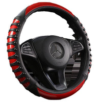 Leather Four Season  Steering Wheel Cover