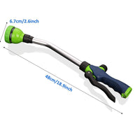 18 Inch Long Pole Car Wash Cleaning Household High Pressure Watering Nozzle