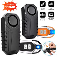 Bike Alarm Remote Control Waterproof Electric Bicycle