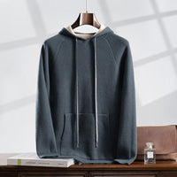 Fall Winter Men Pure Cashmere Sports Sweater