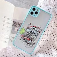 Skin Feeling Street View Mobile Phone Shell