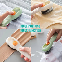 Multi functional Soft-bristled Shoe Brush Long Handle