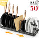 Expandable Pot Lid Organizer, Pots And Pans Lid Rack,