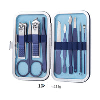 Professional Scissors Nail Clippers Set Ear Spoon Dead Skin Pliers