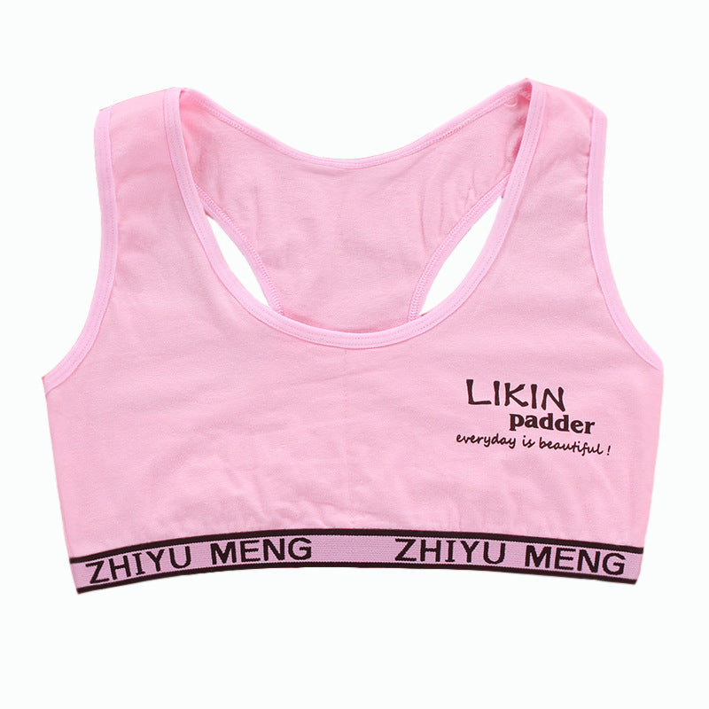 Children's Girl Bra Cotton Vest Underwear 8-16 Years Old 12