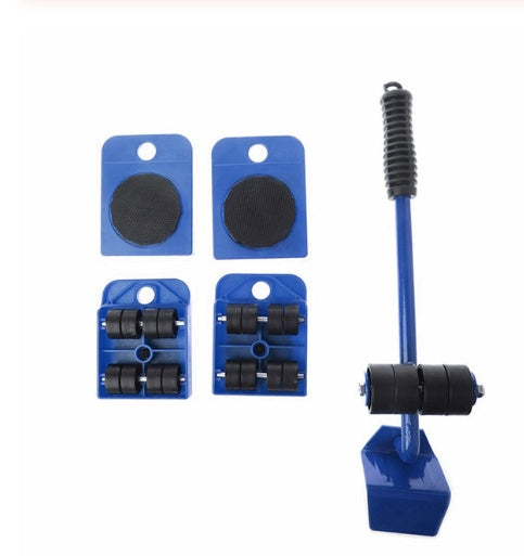 Furniture Transport Moving Lifter Tool Mover Device 5PCS per Set