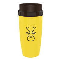 Double Insulation Tumbler Straw Sippy Water Bottles Portable