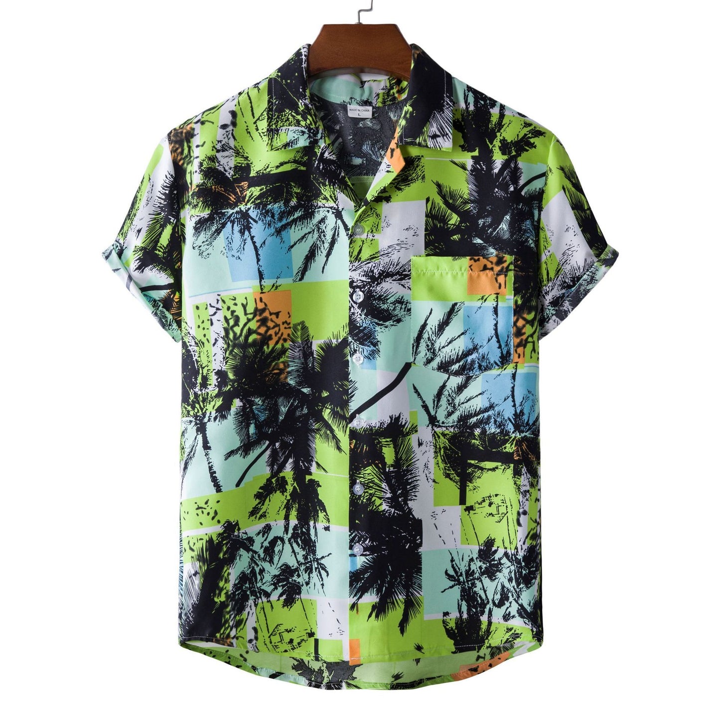 Printed Short-sleeved Shirt For Men AMI Cart