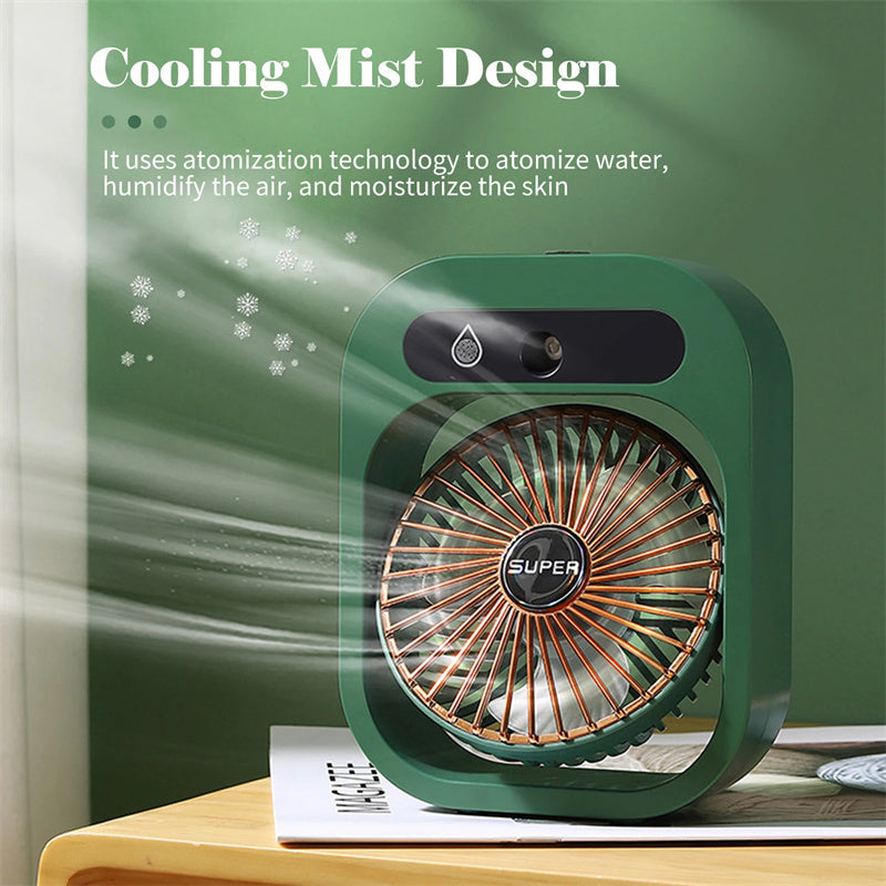 Air Conditioning Fan Desk Misting Fan Air Cooler Cooling