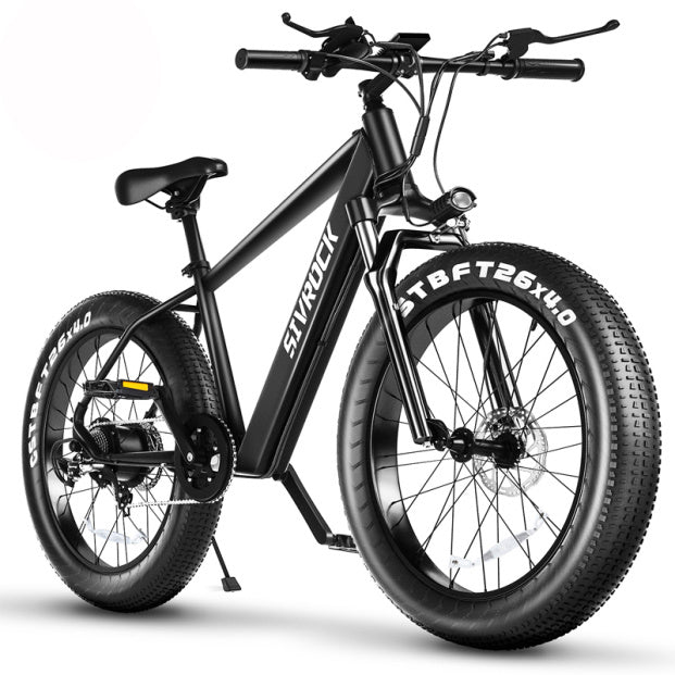 Electric Bike For Adults, 26 X 4.0 Inches Fat Tire Electric Mountain Bicycle,
