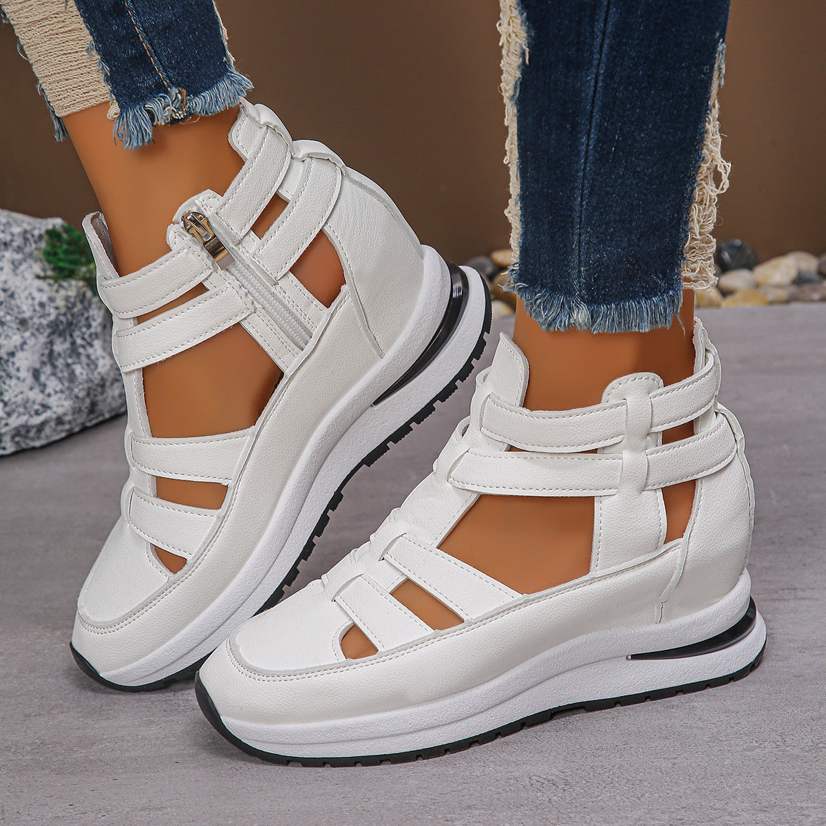 Women's Hollow-out Breathable Plus Size Sandals