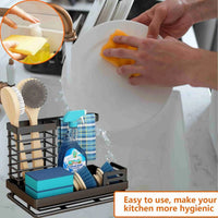 Kitchen Caddy Sink Organiser, Stainless Steel