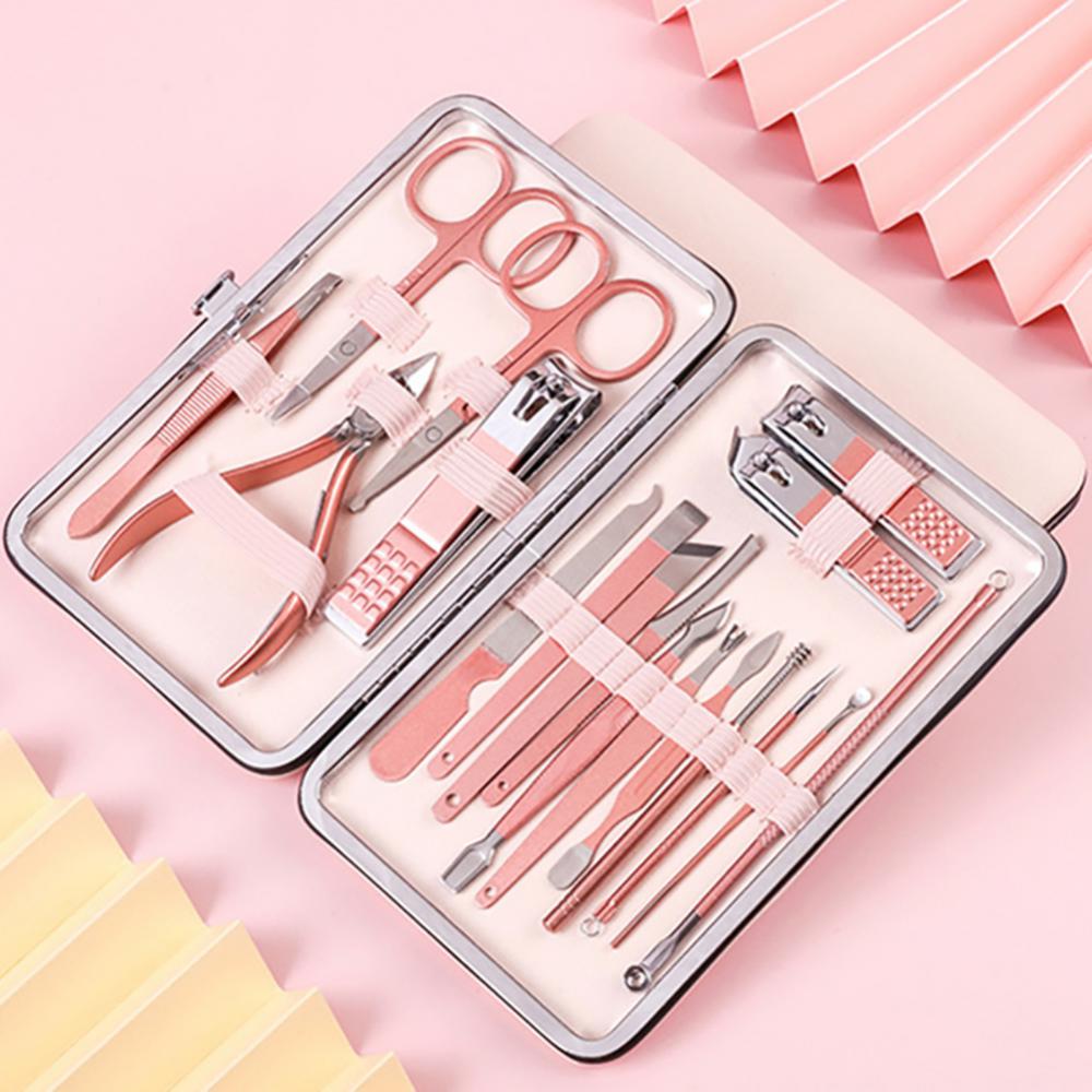 Professional Scissors Nail Clippers Set Ear Spoon Dead Skin Pliers