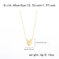 Stainless Steel New Fashion Fine Waterproof Jewelry Love Heart