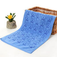 Microfiber Printed Cartoon Towel Absorbent Kindergarten Towel