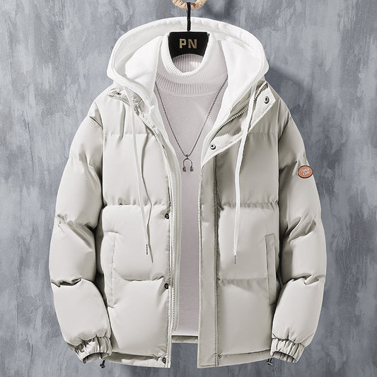 Fashion Hooded Jacket Men Winter