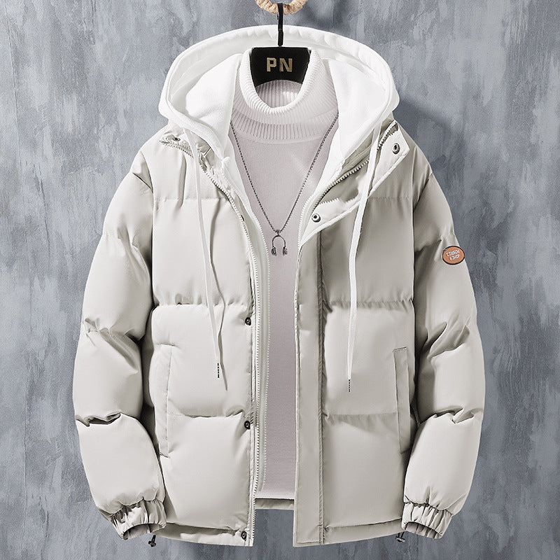 Fashion Hooded Jacket Men Winter