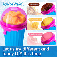 500ml Large Capacity Slushy Cup Summer Squeeze Homemade Juice Water