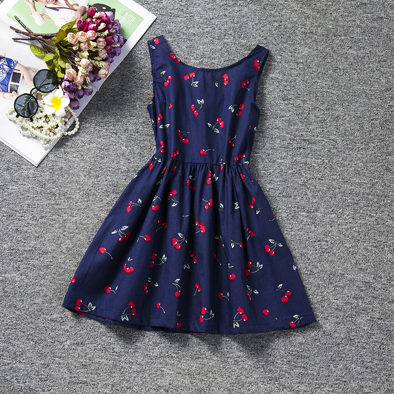Children's Skirt Lace Long-sleeved Girls