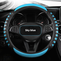 Leather Four Season  Steering Wheel Cover