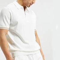Fashion Short-sleeved Polo Shirt Summer Lapel Zipper Polo shirts