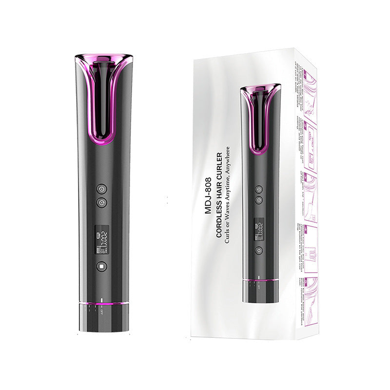 Automatic Hair Curler USB Cordless Wireless Curling Iron Hair