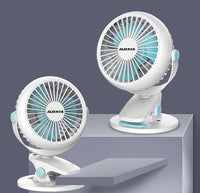 Portable Mini Desktop Fan Silent High Wind Power Cordless