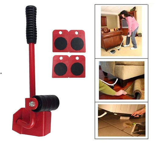 Furniture Transport Moving Lifter Tool Mover Device 5PCS per Set