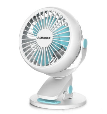 Portable Mini Desktop Fan Silent High Wind Power Cordless