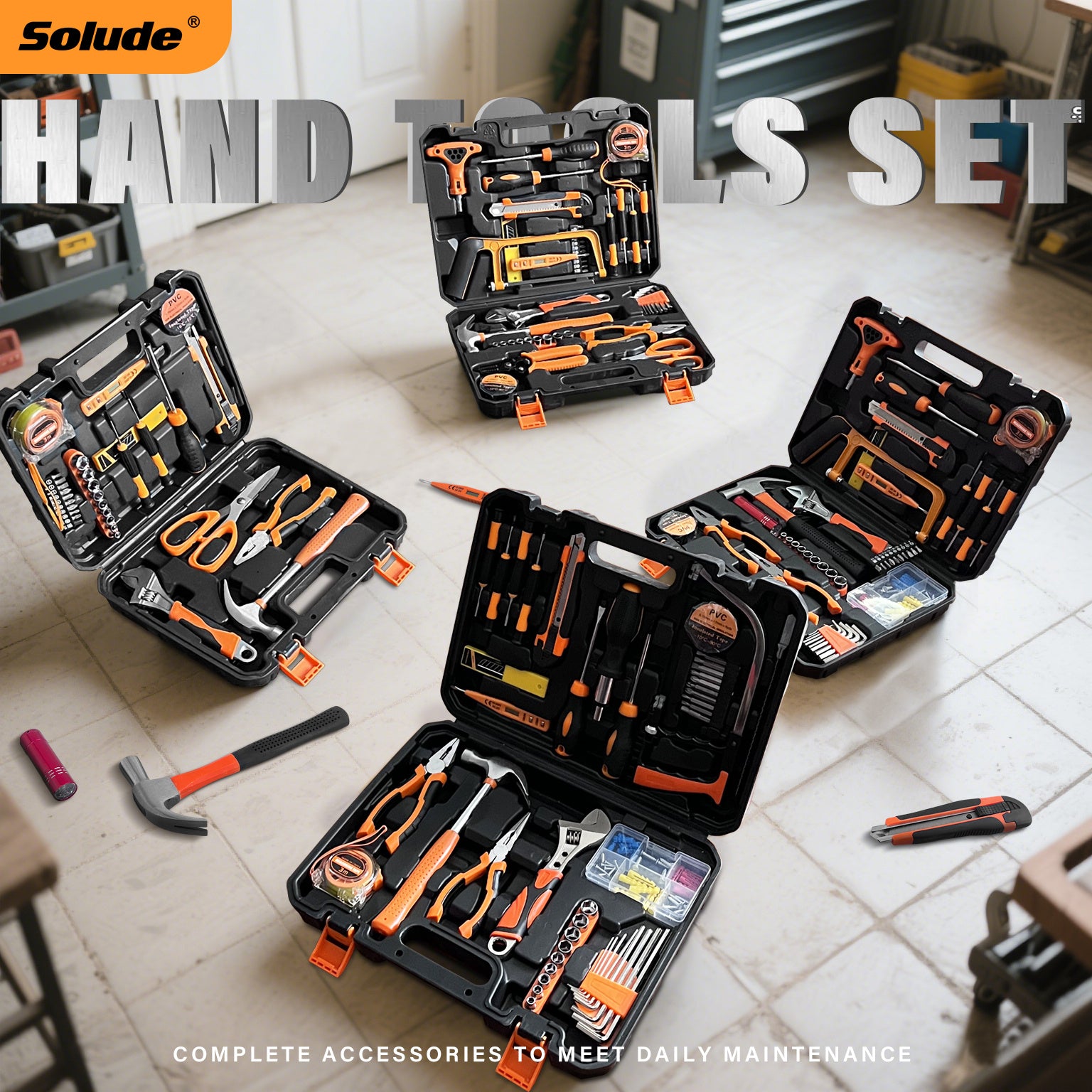 50 Pieces Of 21V Impact Lithium Drill Set STT-050A