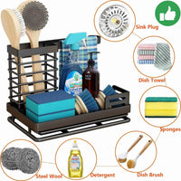 Kitchen Caddy Sink Organiser, Stainless Steel