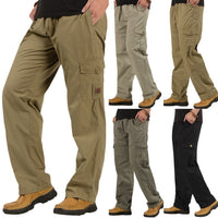 Men's casual plus size trousers big bag casual pants