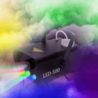 1Pc 400W Fog Machine RGB LED Party Club DJ Fogger Rapid Heating Remote Control Wedding Stage Smoke Machine