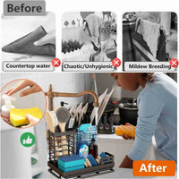Kitchen Caddy Sink Organiser, Stainless Steel