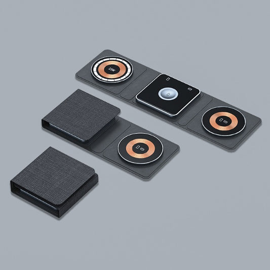 3 IN 1 Magnetic Folding Wireless Charger Station For I Phone