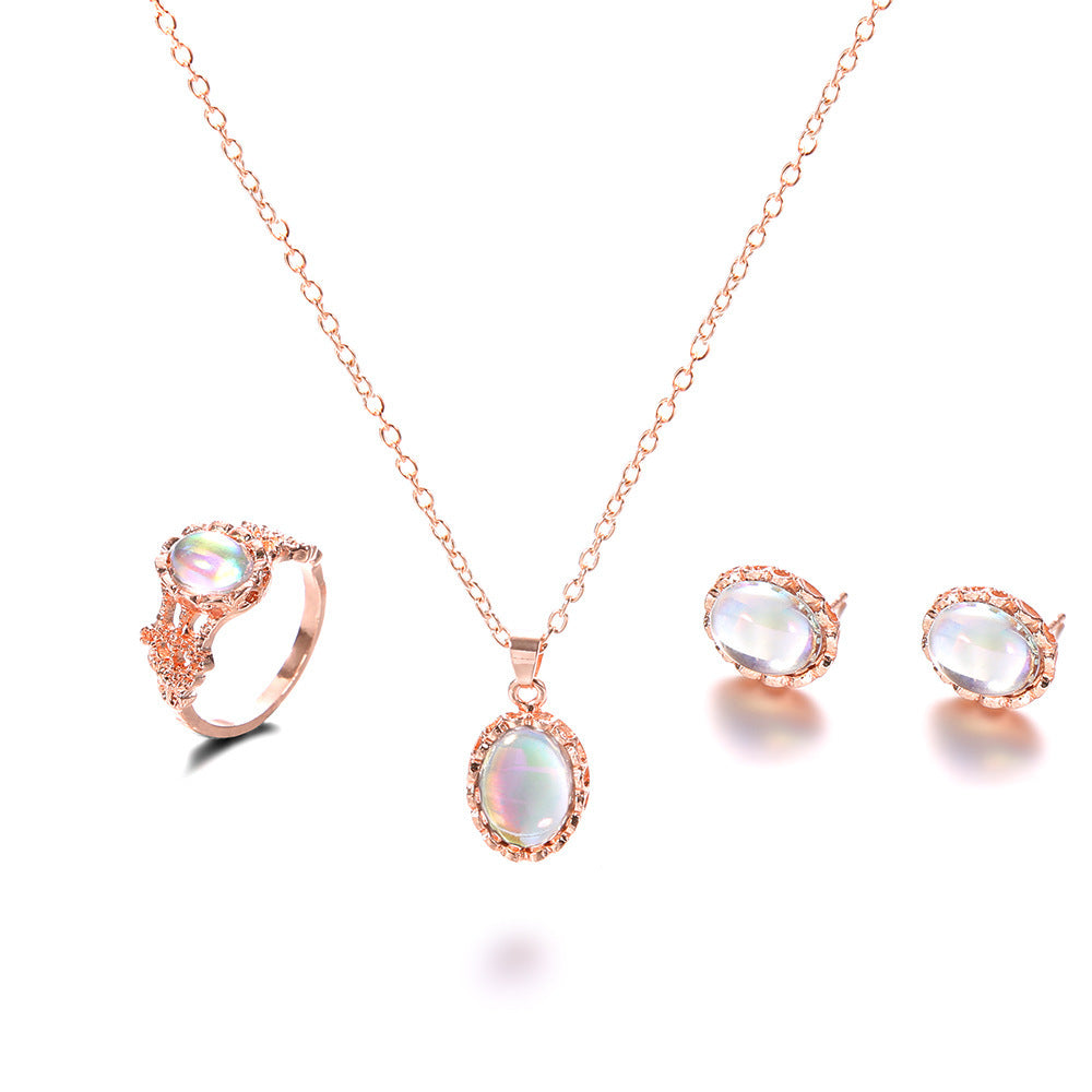 jewelry set Fashion Europe and new necklace earring