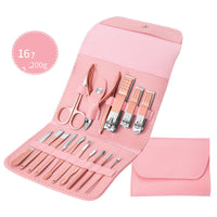 Professional Scissors Nail Clippers Set Ear Spoon Dead Skin Pliers