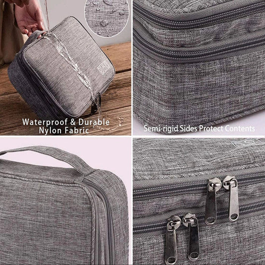 Electronics Organizer Travel Cable Organizer Bag Waterproof