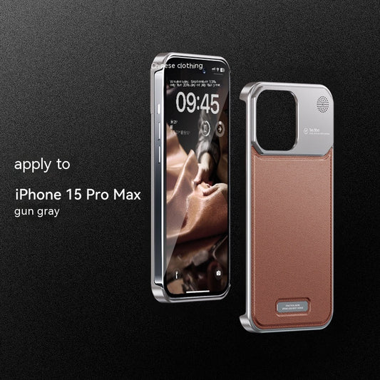 Aluminum Alloy Aromatherapy Metal Anti-fall Shell Phone Case