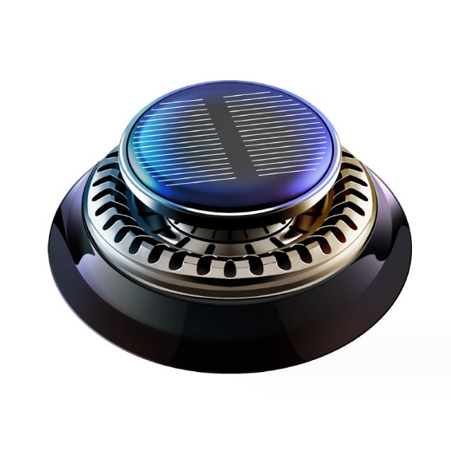Car Air Freshener, Solar Rotating Car Essential Oil Diffuser.