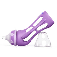 Glass Baby Bottle Straw Drop-resistant Water Drink Bottles for Baby