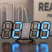 Adjustable 3D LED Digital Wall Clock - Chic Cart