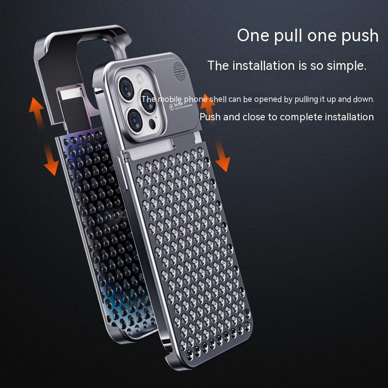 Aluminum Alloy Phone Case For 14 13 Pro Max Plus