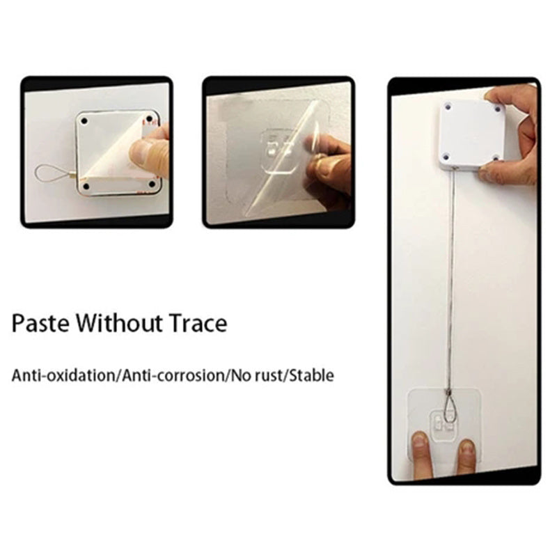 Automatic Door Closer Punch-Free Soft Close Door Closers For Sliding Door Glass Door 500g