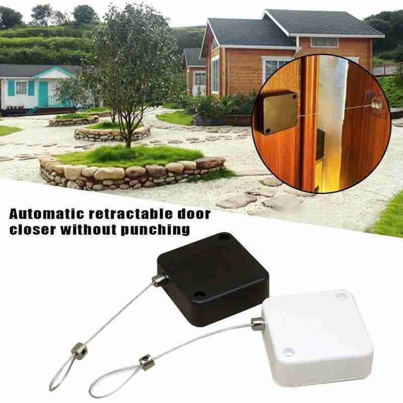 Automatic Door Closer Punch-Free Soft Close Door Closers For Sliding Door Glass Door 500g