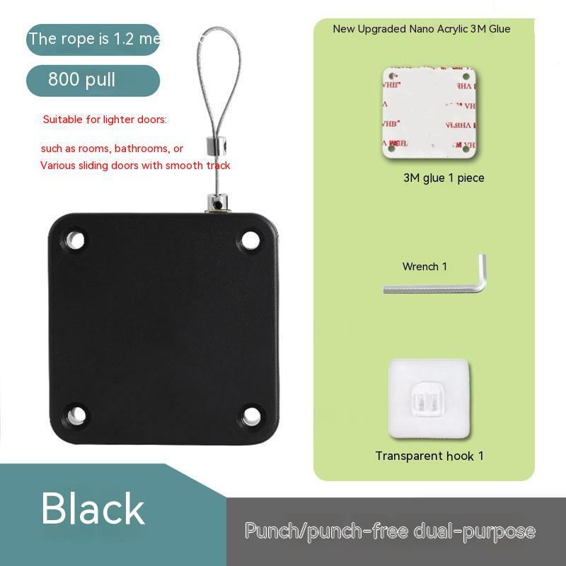 Automatic Door Closer Punch-Free Soft Close Door Closers For Sliding Door Glass Door 500g