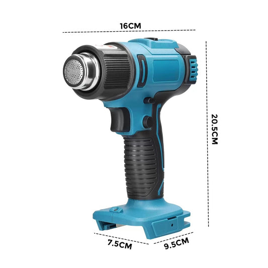 Bare Blue Cordless Hot Air Gun