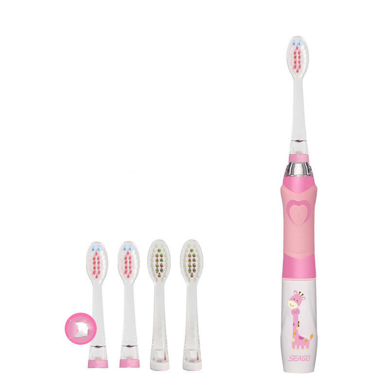 Children'S Electric Toothbrush 3-6-12 Years Old Soft
